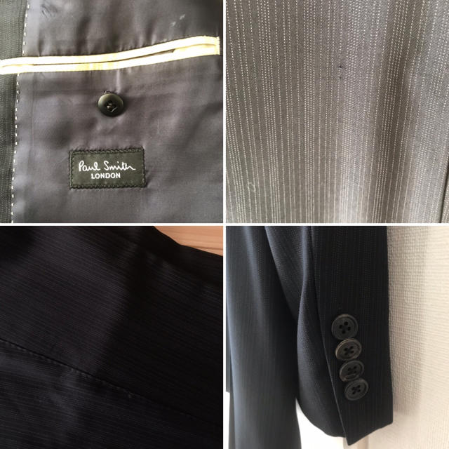 Paul Smith LONDON ネイビー ストライプ スーツ M