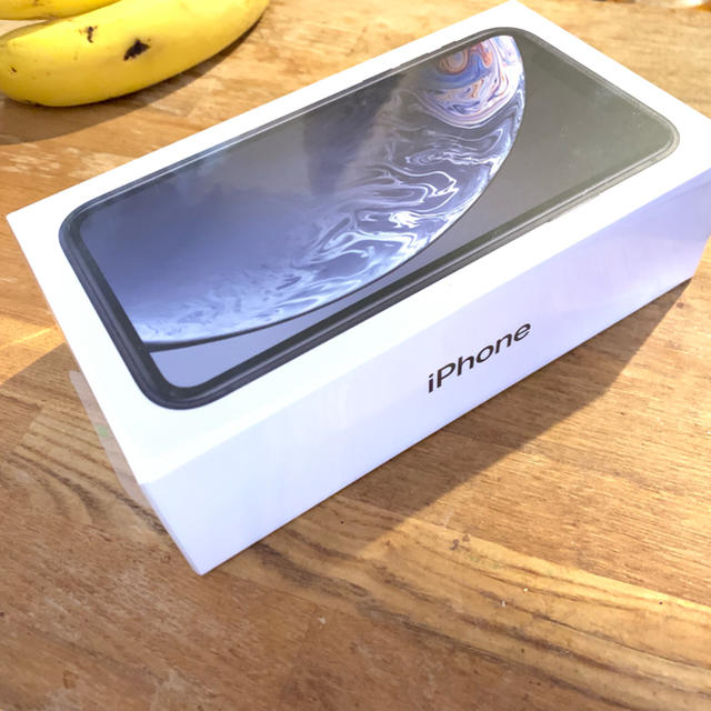 ✨未開封新品✨iPhoneXR BLACK 128GB SoftBank