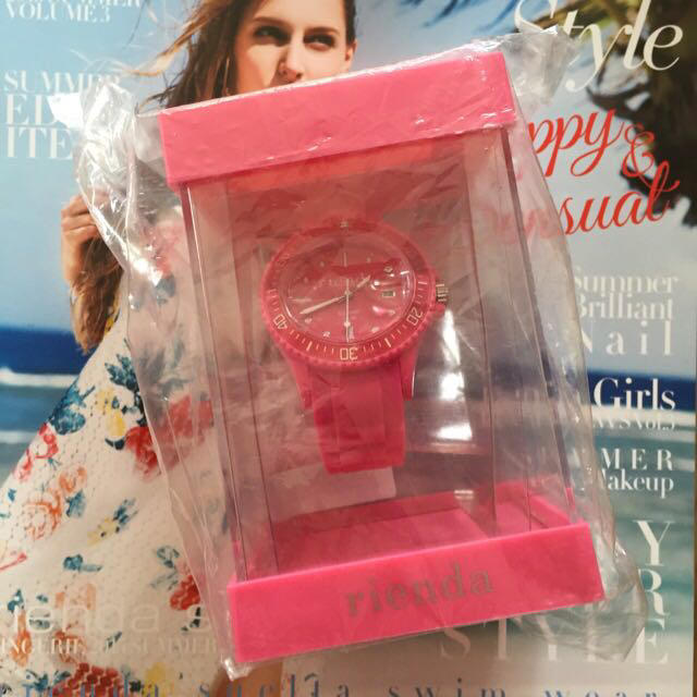 rienda(リエンダ)のノベルティー 時計 最終値下げ レディースのファッション小物(腕時計)の商品写真