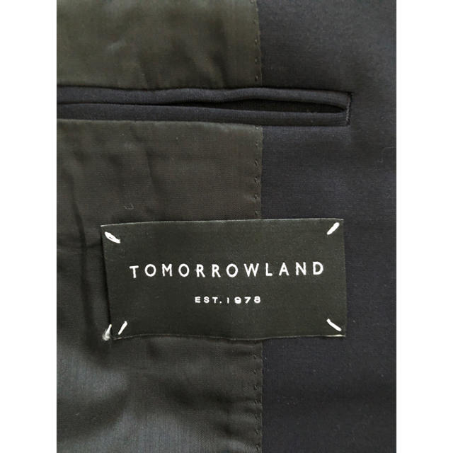 TOMORROWLAND - TOMORROWLAND/トゥモローランド テーラードジャケットの通販 by ヨッシーshop｜トゥモローランド