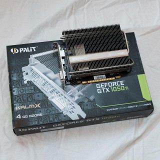 Palit KalmX GeForceGTX 1050Ti ファンレス(PCパーツ)