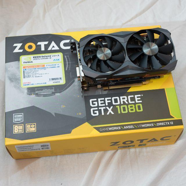 スマホ/家電/カメラZOTAC GTX1080 Mini