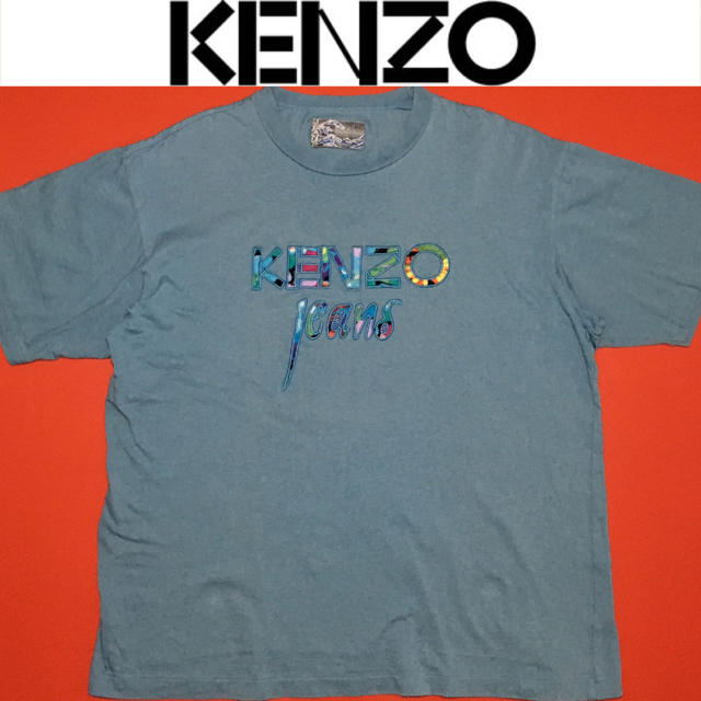 KENZO(ケンゾー)のKENZO Tシャツ ケンゾー カットソー マルチカラー 幾何学模様 メンズのトップス(Tシャツ/カットソー(半袖/袖なし))の商品写真