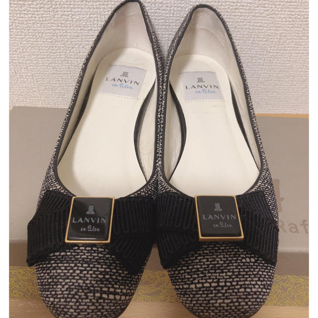 LANVIN en Bleu(ランバンオンブルー)の【値下げ！】LANVIN en Blue パンプス レディースの靴/シューズ(ハイヒール/パンプス)の商品写真