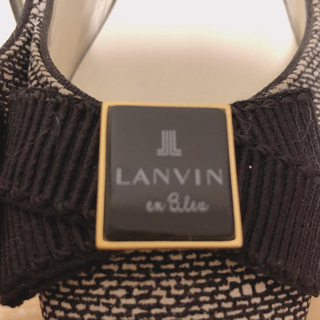 LANVIN en Bleu(ランバンオンブルー)の【値下げ！】LANVIN en Blue パンプス レディースの靴/シューズ(ハイヒール/パンプス)の商品写真