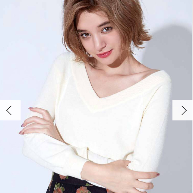 dazzlin(ダズリン)の《美品》dazzlin🌟ベーシックVネックニット レディースのトップス(ニット/セーター)の商品写真