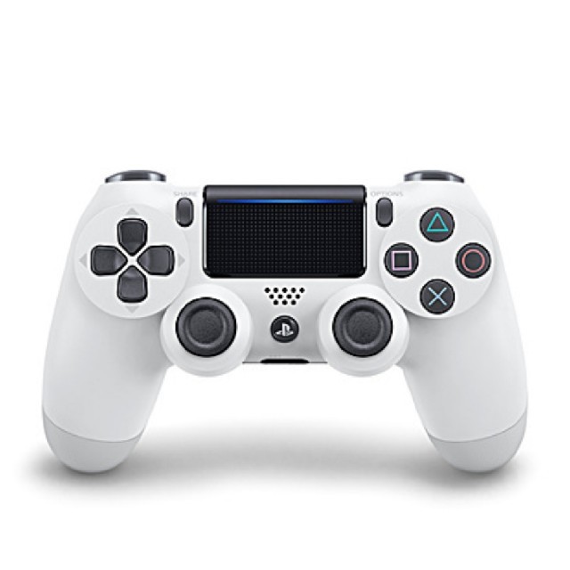 PlayStation4(プレイステーション4)の新品未使用品　PS4コントローラー　白 エンタメ/ホビーのゲームソフト/ゲーム機本体(その他)の商品写真