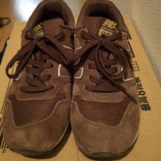 ニューバランス(New Balance)のニューバランス996　２５センチ　ブラウン(スニーカー)