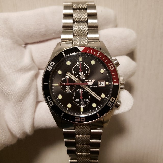 Emporio Armani(エンポリオアルマーニ)の【送料無料】EMPORIO ARMANI AR-5855 メンズの時計(腕時計(アナログ))の商品写真