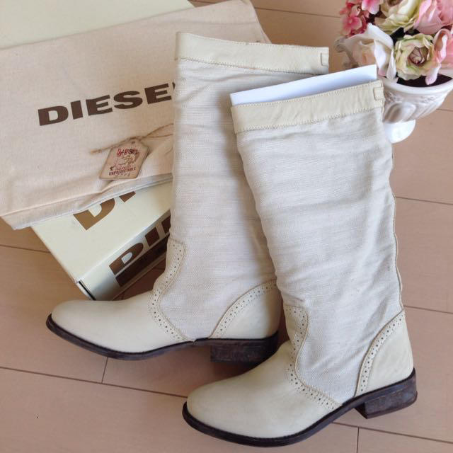 DIESEL(ディーゼル)の試着のみ DIESEL サマーブーツ レディースの靴/シューズ(ブーツ)の商品写真