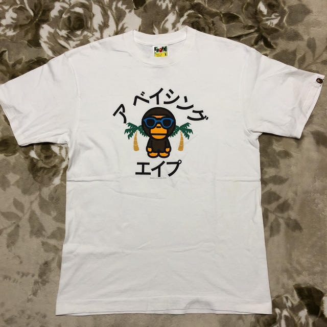 A BATHING APE(アベイシングエイプ)のape BAPE LA open 記念 限定 tシャツ tee パーカー m メンズのトップス(Tシャツ/カットソー(半袖/袖なし))の商品写真