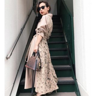 アメリヴィンテージ(Ameri VINTAGE)のAMERI VINTAGE  BACK LACE COAT(トレンチコート)