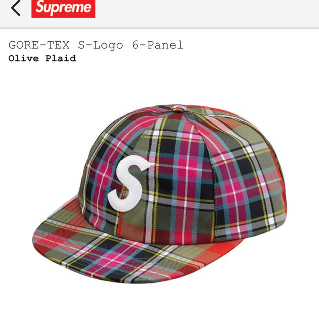 GORE-TEX S-Logo 6-Panel supreme 19SS