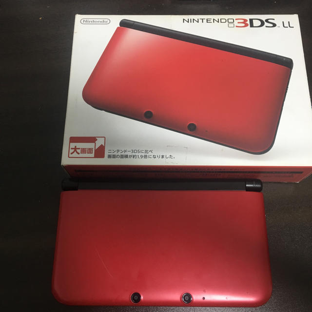 ニンテンドー3DSLL 本体 レッド