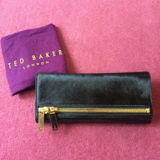 テッドベイカー(TED BAKER)の新品未使用 テッドベイカークラッチバッグ ブラック黒レザー ドレスチェーン長財布(クラッチバッグ)