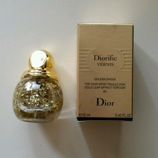 クリスチャンディオール(Christian Dior)のディオール ゴールドラメ ネイル(その他)