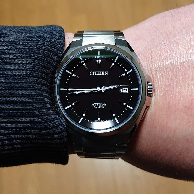 CITIZEN(シチズン)の中古 CITIZEN シチズンアテッサ エコドライブ デイト メンズの時計(腕時計(アナログ))の商品写真