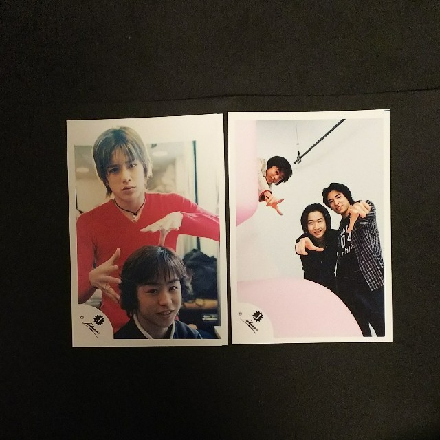 嵐(アラシ)のJロゴ 櫻井翔 公式写真2枚セット エンタメ/ホビーのタレントグッズ(アイドルグッズ)の商品写真