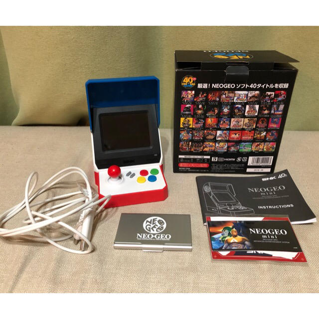 NEOGEO(ネオジオ)の【鱈ぉ様】NEOGEO mini エンタメ/ホビーのゲームソフト/ゲーム機本体(家庭用ゲーム機本体)の商品写真