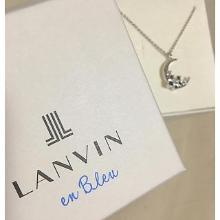 LANVIN en Bleu - LANVIN en Bleu セサンパ 月モチーフネックレスの