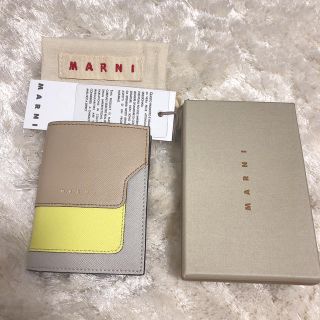 マルニ(Marni)のマルニ MARNI サフィアーノ 二つ折り ミニ 財布(財布)