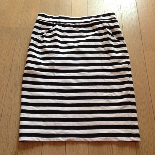 SLY(スライ)のSLY♡ボーダースカート レディースのスカート(ひざ丈スカート)の商品写真