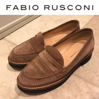 ファビオルスコーニ(FABIO RUSCONI)のファビオルスコーニ★スウェードローファー(ローファー/革靴)