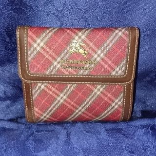 バーバリーブルーレーベル(BURBERRY BLUE LABEL)の【美品】Burberry ウォレット(財布)