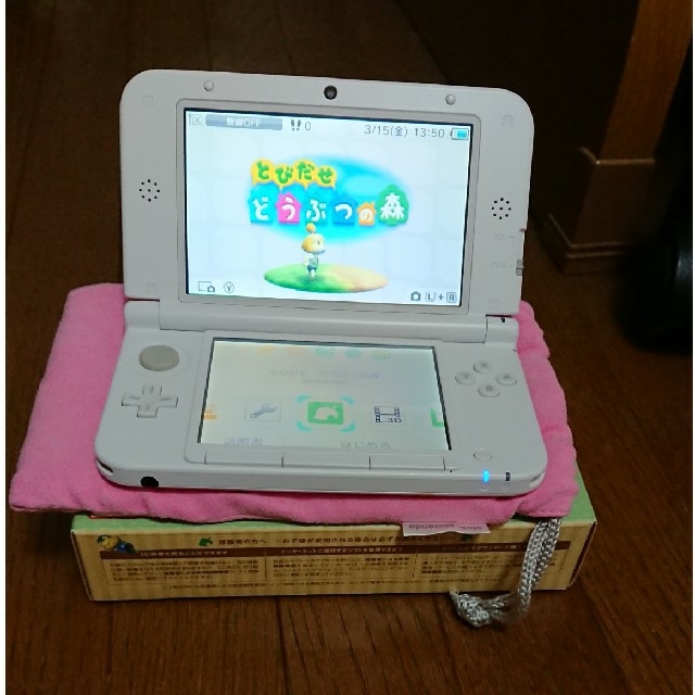 3DSLL 本体 とびだせ どうぶつの森 パック 1