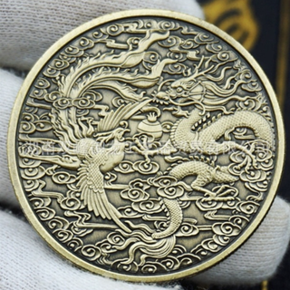 鳳凰&龍　記念メダル コレクション コイン 1オンス(その他)