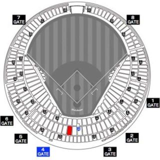 ヨコハマディーエヌエーベイスターズ(横浜DeNAベイスターズ)の3/19横浜DeNA VS 阪神13通路ベイブルーシート SSペア(野球)