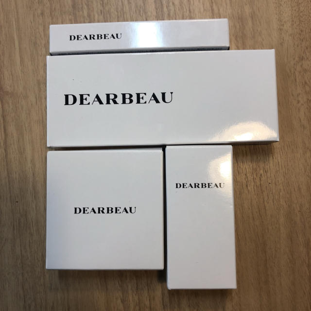 【新品】DEAR BEAUディアビューファンデ、ベース、マスカラ、アイブロウ