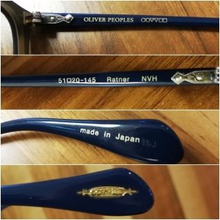 未使用 オリバーピープルズ Ratner ラトナー ユニセックス メガネ