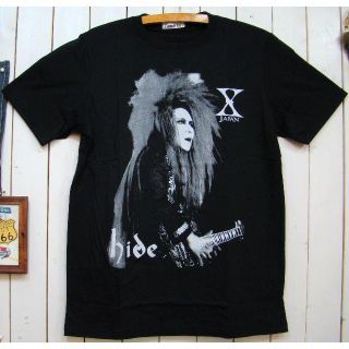 S★新品 hide Tシャツ★X JAPAN バンドTシャツ(Tシャツ/カットソー(半袖/袖なし))