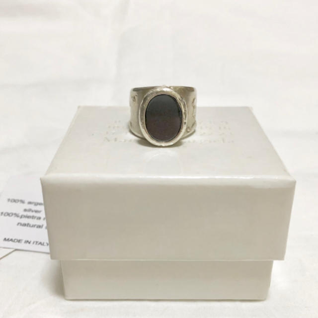 S 新品 17AW Maison Margiela 11 Oval Ring