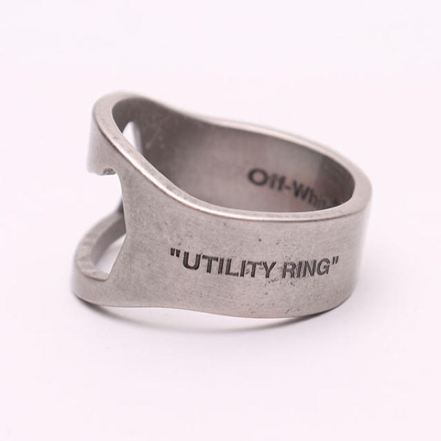 utility ring offwhiteリング(指輪)