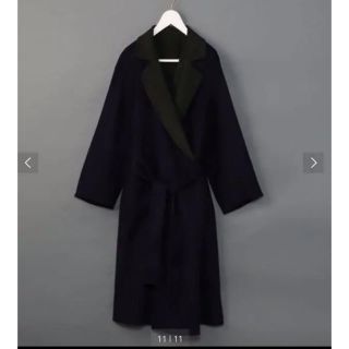 ユナイテッドアローズ(UNITED ARROWS)の【roku 6 】リバーコート ケリー 36size 人気完売色 美品！(ロングコート)