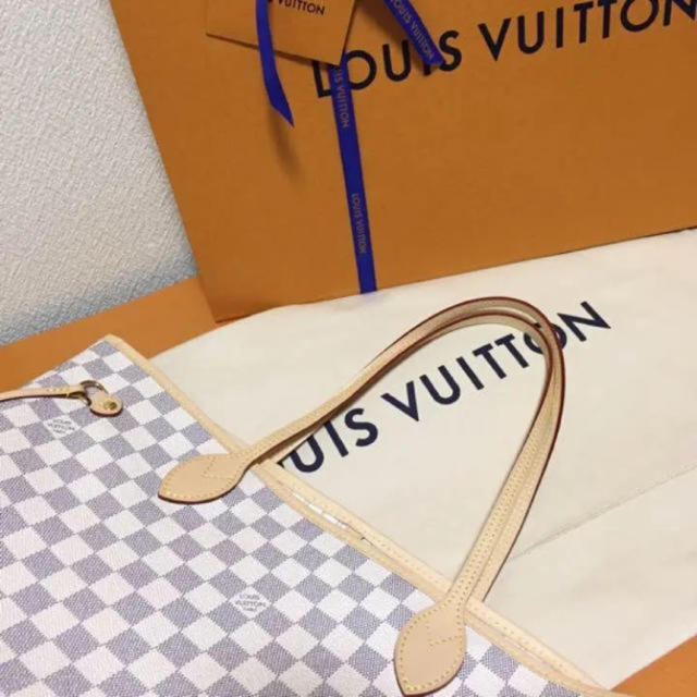 LOUIS VUITTON(ルイヴィトン)のルイ・ヴィトン（LOUIS VUITTON）ネヴァーフルMM ダミエ アズール♡ レディースのバッグ(トートバッグ)の商品写真