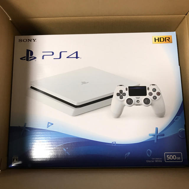 【新品未開封】PlayStation4 500GB  glacier white