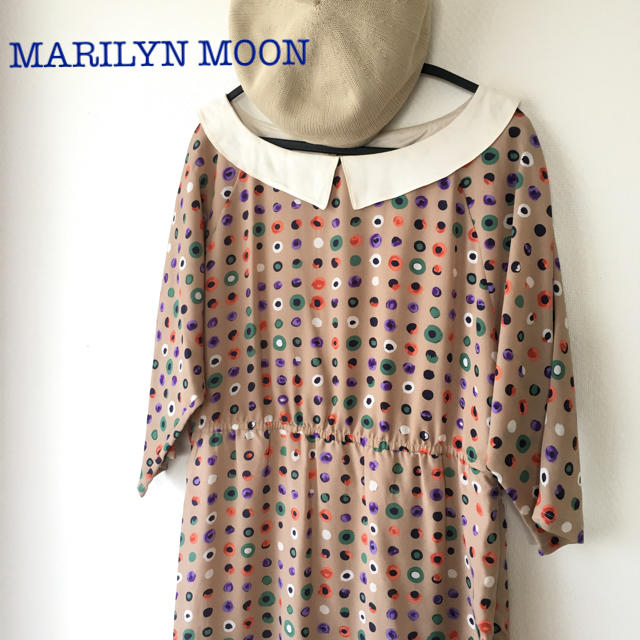 MARILYN MOON(マリリンムーン)のmayuyu様専用MARILYN MOON ワンピース カラフルドットワンピース レディースのワンピース(ひざ丈ワンピース)の商品写真