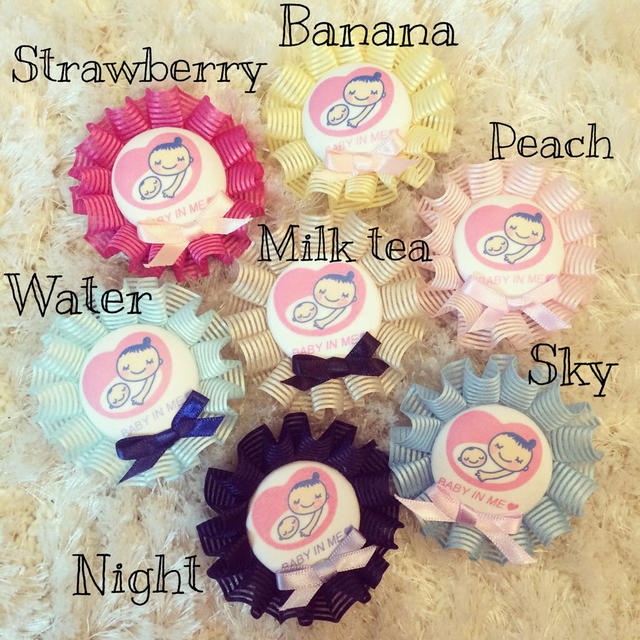 maternity rosette❤︎ キッズ/ベビー/マタニティのマタニティ(その他)の商品写真