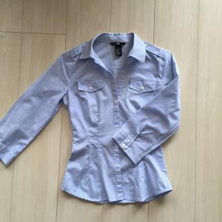 エイチアンドエム(H&M)のH&M⭐️ストライプシャツ(シャツ/ブラウス(長袖/七分))