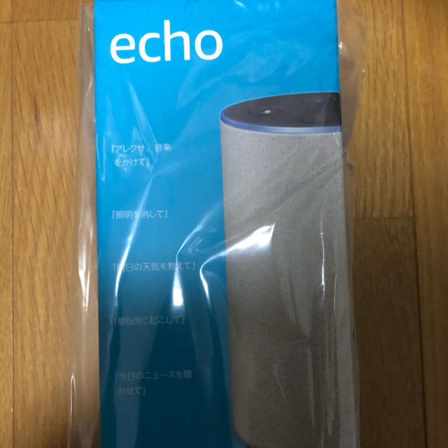 amazon echo スマホ/家電/カメラのオーディオ機器(スピーカー)の商品写真