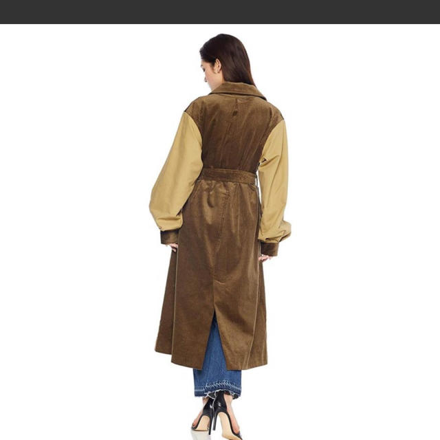 Ungrid(アングリッド)のコーデュロイトレンチコート レディースのジャケット/アウター(ロングコート)の商品写真