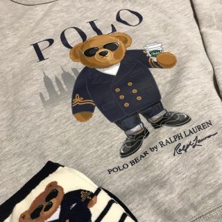 ポロラルフローレン(POLO RALPH LAUREN)のポロベア  ショート丈 トレーナー・ソックス・傘 3点  「peach様専用」(トレーナー/スウェット)