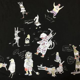 リベットアンドサージ(rivet & surge)のリベットアンドサージ アニマルたくさん Tシャツ(Tシャツ(半袖/袖なし))