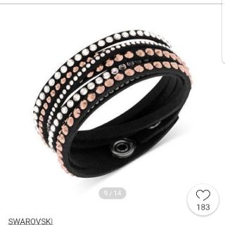 スワロフスキー(SWAROVSKI)のスワロフスキー　ブレスレット　最終値下げ(ブレスレット/バングル)