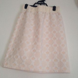 ドットアンドストライプスチャイルドウーマン(Dot&Stripes CHILDWOMAN)のDot&stripesお花スカート(ひざ丈スカート)