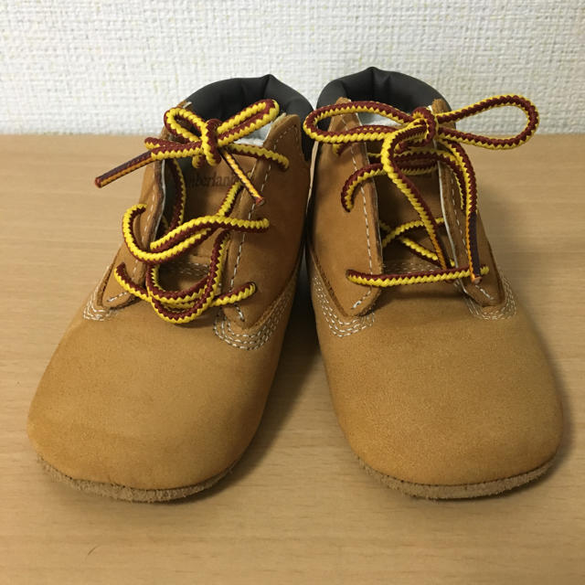 Timberland(ティンバーランド)の値下げ 未使用 ティンバーランド ファーストシューズ キッズ/ベビー/マタニティのベビー靴/シューズ(~14cm)(スニーカー)の商品写真