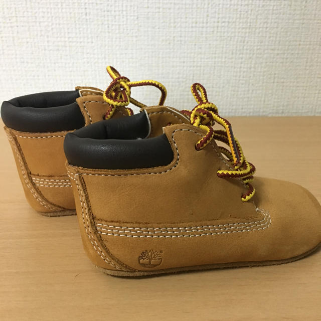 Timberland(ティンバーランド)の値下げ 未使用 ティンバーランド ファーストシューズ キッズ/ベビー/マタニティのベビー靴/シューズ(~14cm)(スニーカー)の商品写真